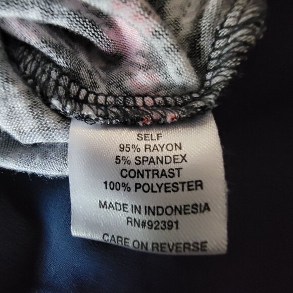 Mason & Mackenzie Y2K womens Plaid & Lace Navy Top XS Sheer Hemline Cami - Picture 9 of 13